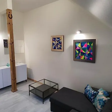 Apartment Beachfront Art Gallery Mansard One Bedroom In Historic Bath-house *