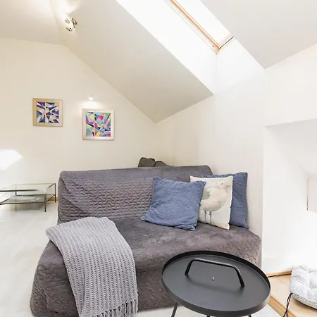 Apartment Beachfront Art Gallery Mansard One Bedroom In Historic Bath-house
