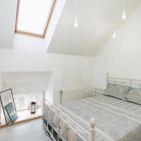 Beachfront Art Gallery Mansard One Bedroom In Historic Bath-house Apartment